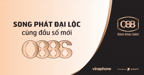 VNPT VinaPhone tiếp tục tấn công thị trường với đầu số 0886