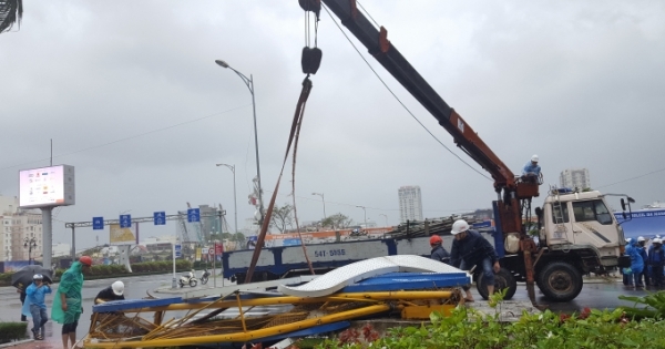 Đà Nẵng xử lý thiệt hại những tuyến giao thông phục vụ APEC sau bão