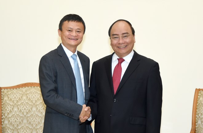 Chủ tịch Alibaba khẳng định Tập đo&agrave;n mong muốn hỗ trợ Việt Nam đẩy mạnh ph&aacute;t triển thương mại điện tử