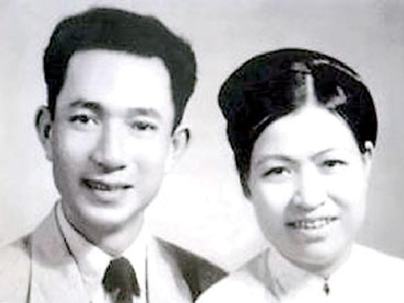 Nh&agrave; tư sản Trịnh Văn B&ocirc; v&agrave; vợ Ho&agrave;ng Thị Minh Hồ.