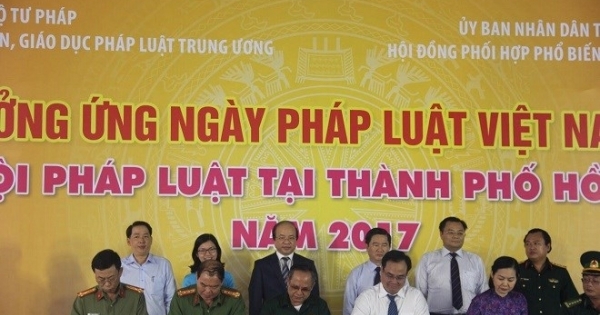 TP HCM: Nhiều mô hình mới, cách làm hay, sáng tạo hưởng ứng Ngày Pháp luật Việt Nam