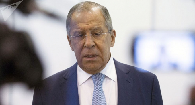 Ngoại trưởng Nga Sergei Lavrov. Ảnh:&nbsp;sputniknews.com.