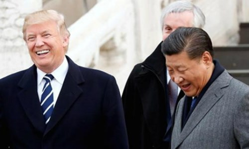 Tổng thống Mỹ Donald Trump v&agrave; Chủ tịch Trung Quốc Tập Cận B&igrave;nh. (Ảnh: Reuters)