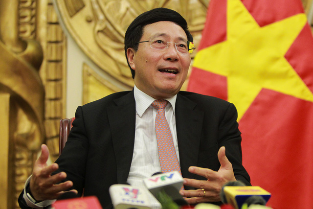 Ph&oacute; Thủ tướng - Bộ trưởng Ngoại giao Phạm B&igrave;nh Minh.