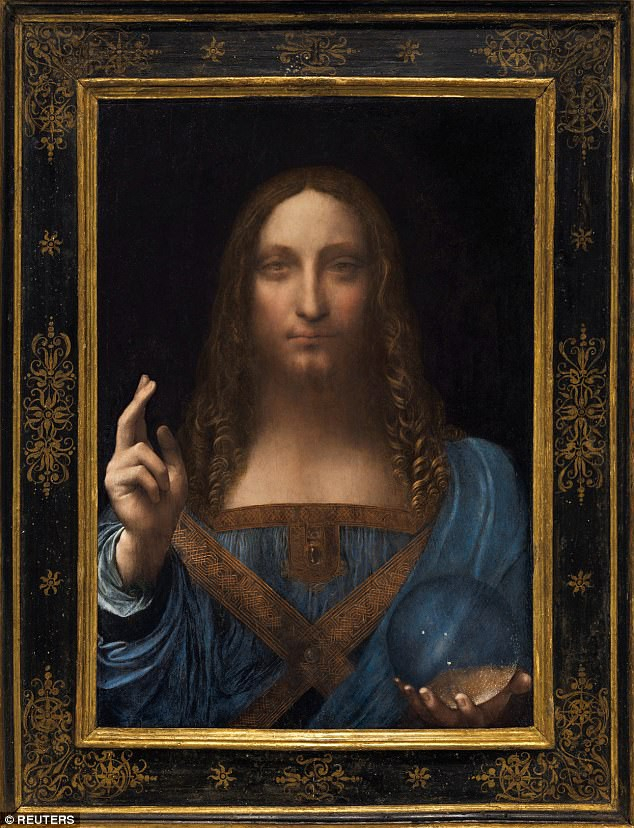 Bức &ldquo;Salvator Mundi&rdquo; được thực hiện bởi danh họa Leonardo da Vinci hồi đầu thế kỷ 16.
