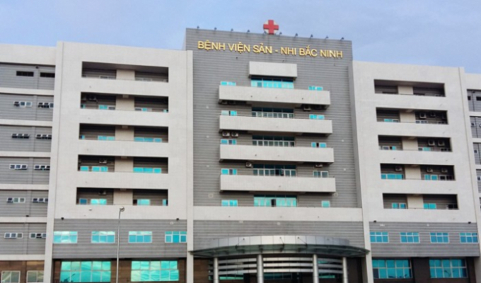 Bệnh viện Sản nhi Bắc Ninh, nơi 4 trẻ sơ sinh tử vong bất thường.