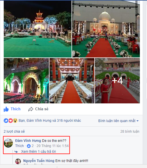 Khi được chia sẻ l&ecirc;n mạng x&atilde; hội facebook ca sỹ Đ&agrave;m Vĩnh Hưng cũng phải giật m&igrave;nh.