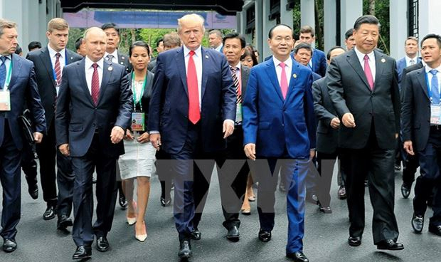Chủ tịch nước Trần Đại Quang viết về th&agrave;nh c&ocirc;ng của Năm APEC 2017