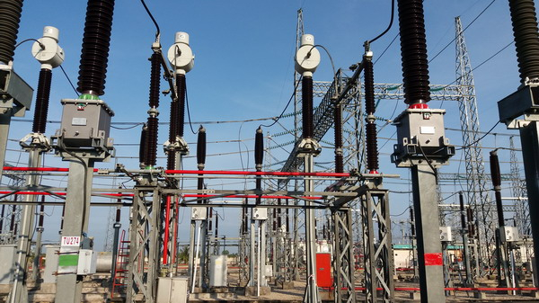Biến điện &aacute;p ngăn 274 tại TBA 220 kV Ch&acirc;u Đốc đ&atilde; được thay mới (ảnh: Xu&acirc;n Vũ)