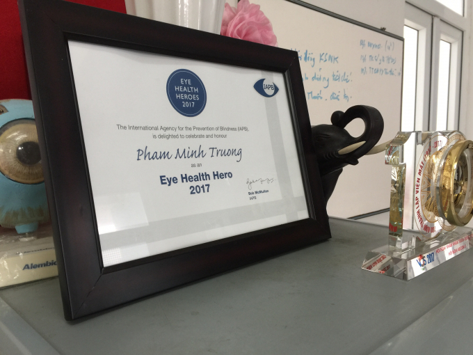 Bác sĩ Phạm Minh Trường người Việt Nam đầu tiên nhận giải thưởng 