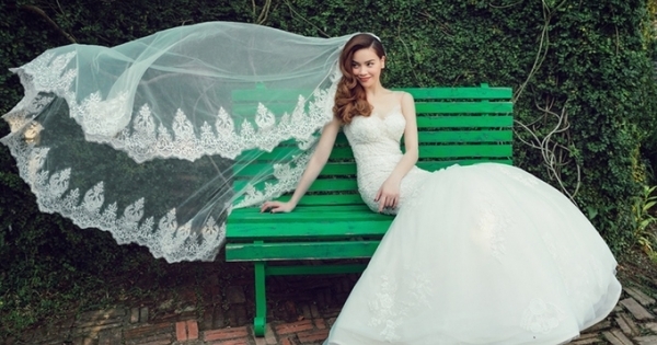 Hồ Ngọc Hà mặc áo cô dâu mừng sinh nhật tuổi 33