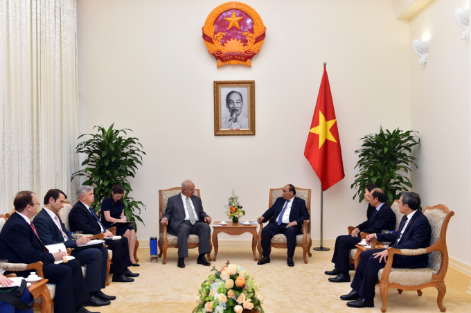 Thủ tướng đề nghị Nga ủng hộ c&aacute;c dự &aacute;n đầu tư của Việt Nam