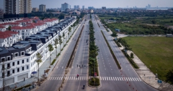 Tuyến đường 10 làn xe chạy qua khu đô thị khổng lồ ở Hà Nội