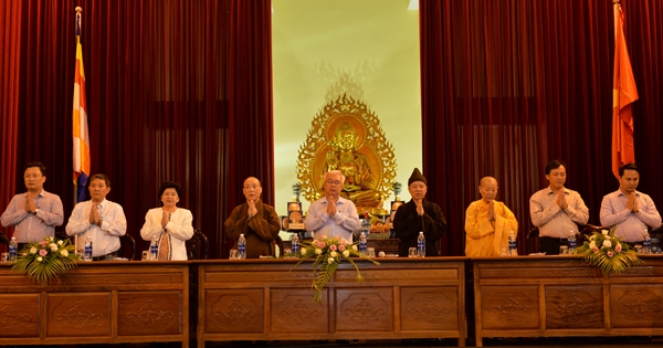 Ủy ban Văn hóa, Giáo dục, Thanh niên và Nhi đồng của Quốc hội làm việc với Học viện Phật giáo Việt Nam