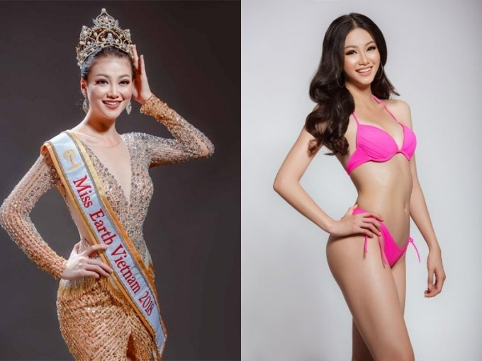 T&acirc;n Hoa hậu Tr&aacute;i đất 2018&nbsp;sinh năm 1994 tại Bến Tre. Người đẹp cao 1m72, nặng 51kg với số đo 3 v&ograve;ng 90-58-94.