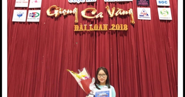 Đặng Vũ Tường Vy trở thành quán quân cuộc thi “Tìm kiếm giọng ca vàng tại Đài Loan 2018”
