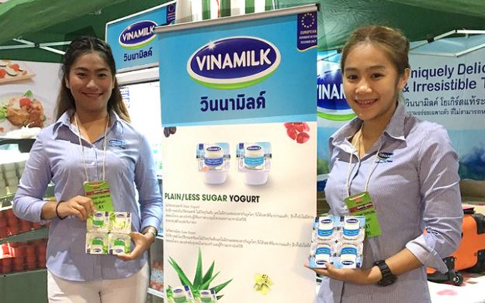 C&aacute;c sản phẩm sữa của Vinamilk được người ti&ecirc;u d&ugrave;ng Trung Quốc ưa chuộng tại CIIE 2018