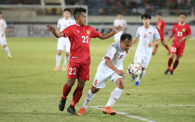 Trọng Ho&agrave;ng l&agrave; một trong những cầu thủ dứt điểm từ xa tốt nhất của đội tuyển Việt Nam (ảnh: Huyền Trang)