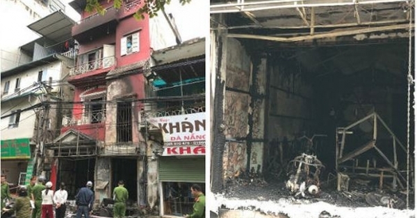 Hà Nội: Hai người bị thương sau khi ngôi nhà 4 tầng bỗng dưng phát hỏa