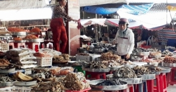 Phát hiện nhiều loại thực phẩm bẩn bày bán ở Cà Mau