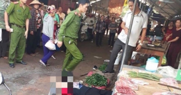 Hải Dương: Một phụ nữ bị bắn tử vong khi đang bán hàng tại chợ
