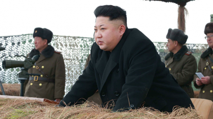 Nh&agrave; l&atilde;nh đạo Triều Ti&ecirc;n Kim Jong-un.