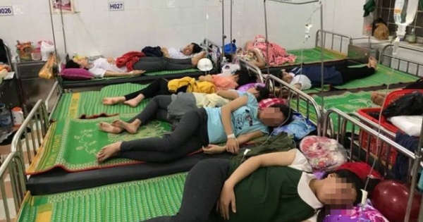 Bình Định: 150 công nhân đồng loạt nhập viện cấp cứu sau bữa ăn trưa