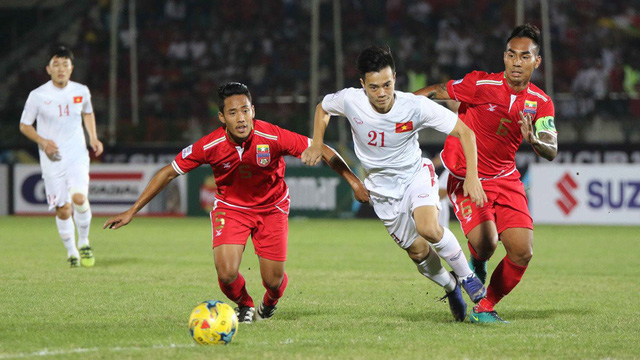 Đội tuyển Việt Nam lu&ocirc;n chiếm ưu thế lớn trước Myanmar ở c&aacute;c kỳ AFF Cup.