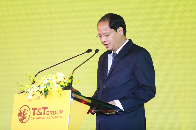 Ông Nguyễn Doãn Toản, Phó Chủ tịch UBND TP. Hà Nội phát biểu tại buổi lễ