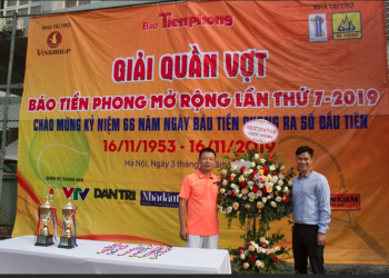 Tưng bừng khởi tranh giải Quần vợt báo Tiền Phong mở rộng 2019