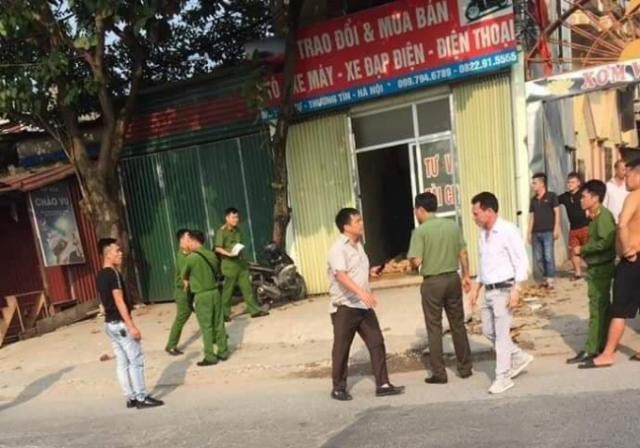 Hà Nội: Một người đàn ông bất ngờ bị đâm chết tại hiệu cầm đồ