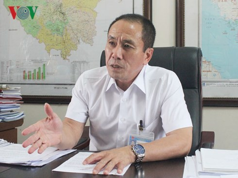 Ông Trần Dương Thịnh khi còn làm Giám đốc Sở Nội vụ tỉnh Thái Nguyên (Ảnh: Kim Anh/VOV).