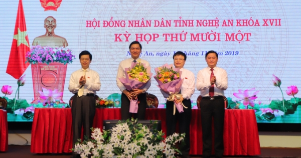 Tỉnh Nghệ An có hai tân Phó chủ tịch UBND tỉnh