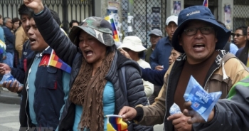 Bolivia: Biểu tình yêu cầu phục chức cho cựu Tổng thống Morales