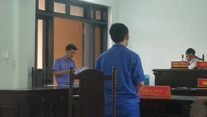 Bị cáo Huỳnh Tấn Hòa nhận mức án 8 năm tù về tội danh