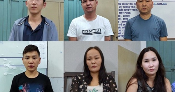 TP HCM: Bắt 6 người Mông Cổ có hành vi móc túi