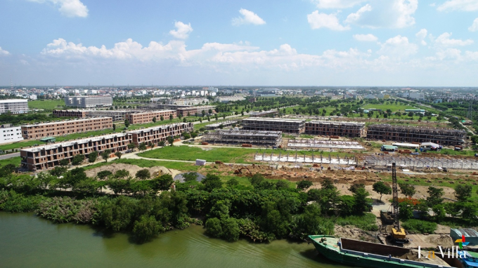 Việc trở thành đô thị loại II đã giúp TP Tân An thu hút được nhiều nhà đầu tư BĐS lớn (Ảnh: Dự án Lavilla Green City Tân An của Trần Anh Group hợp tác cùng Tập đoàn Đồng Tâm Long An).