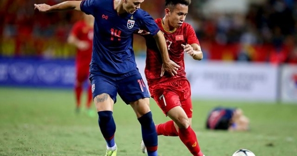 Vị thế giữa hai đội tuyển Việt Nam và Thái Lan sau trận đấu tại Mỹ Đình