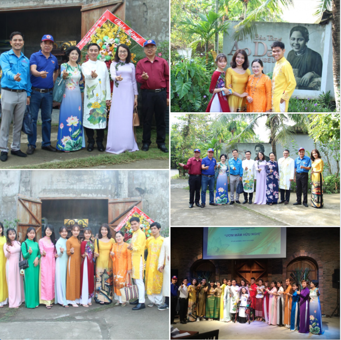 Nhiều bạn trẻ TP. HCM và Bình Phước “diện” áo dài khi tham gia Chương trình để quảng bá sắc màu văn hóa Việt