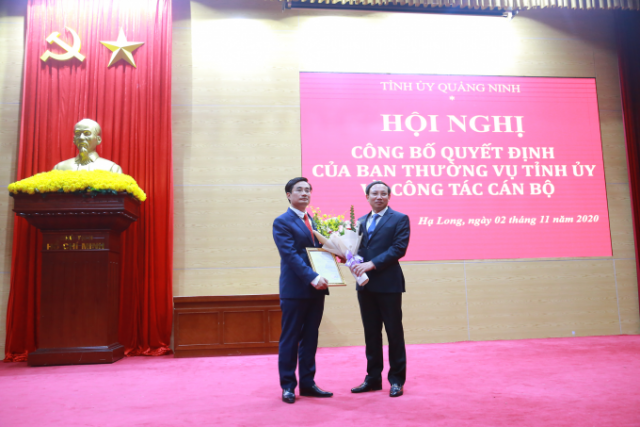 Quảng Ninh: Phó Bí thư Thành ủy TP Hạ Long làm Bí thư Thành ủy TP Cẩm Phả