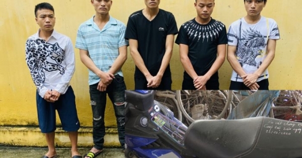 Thanh Hóa: Điều tra, bắt giữ 5 đối tượng cướp xe máy trên đường Hồ Chí Minh