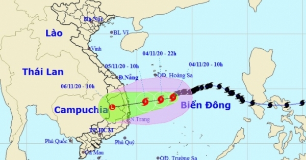 Sắp mưa to đến rất to từ Hà Tĩnh - Phú Yên do bão số 10