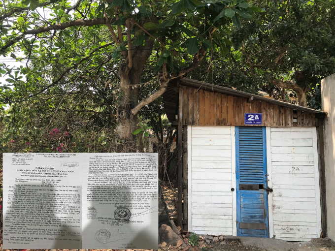 Khu đất số 2A Nguyễn Chí Thanh mà gia đình ông Hường sử dụng ổn định từ trước năm 1990.