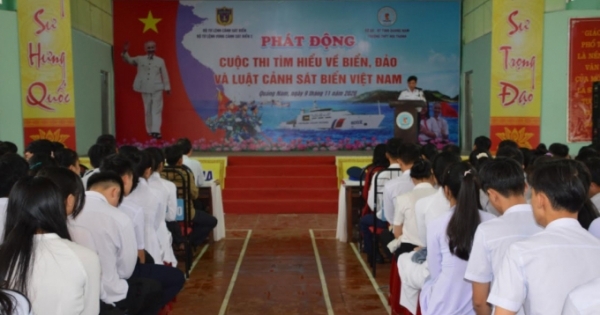Vùng Cảnh sát biển 2 phát động Cuộc thi tìm hiểu biển, đảo và Luật Cảnh sát biển Việt Nam