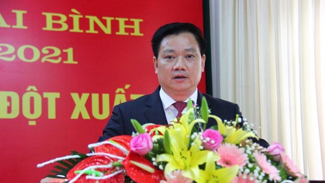 Ông Nguyễn Khắc Thận, Chủ tịch UBND tỉnh Thái Bình. Ảnh: CTV/Báo Lao Động