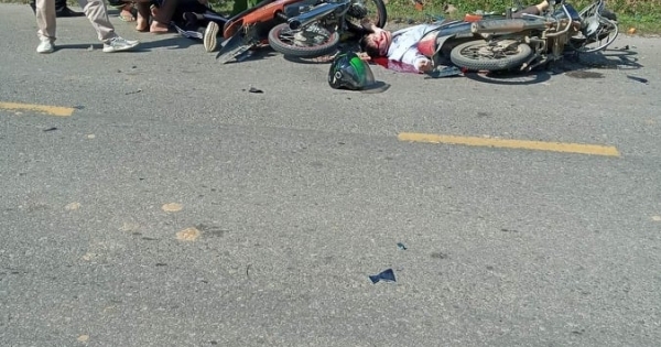 Hòa Bình: 1 người tử vong sau tình huống đấu đầu giữa 2 xe máy