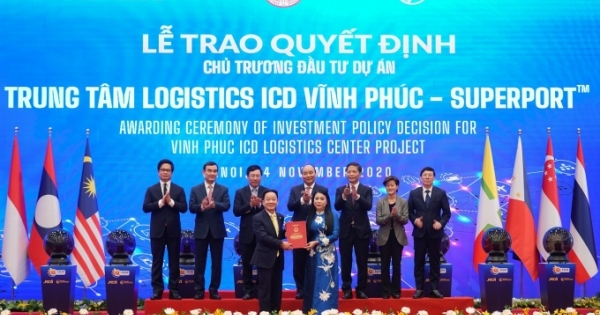 Thủ tướng khởi động mạng lưới Logistics thông minh ASEAN (ASLN) với dự án đầu tiên “Trung tâm Logistics ICD Vĩnh Phúc” (SuperPort ™)