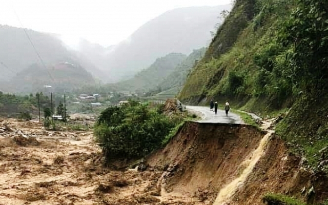 Cảnh báo lũ quét, sạt lở đất và ngập lụt tại các tỉnh từ Thanh Hóa đến Hà Tĩnh