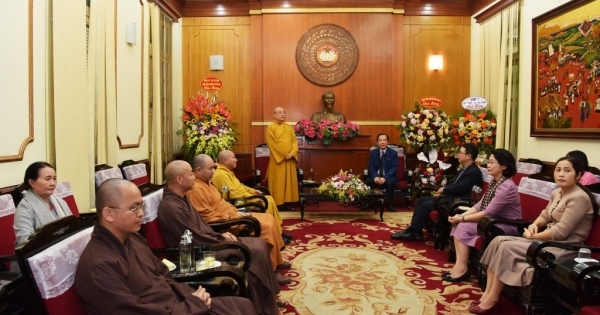 Giáo hội Phật giáo Việt Nam chúc mừng Ngày truyền thống Mặt trận Tổ quốc Việt Nam