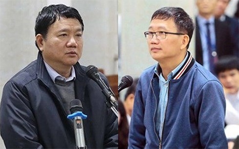 Tiếp tục truy tố ông Đinh La Thăng và ông Trịnh Xuân Thanh